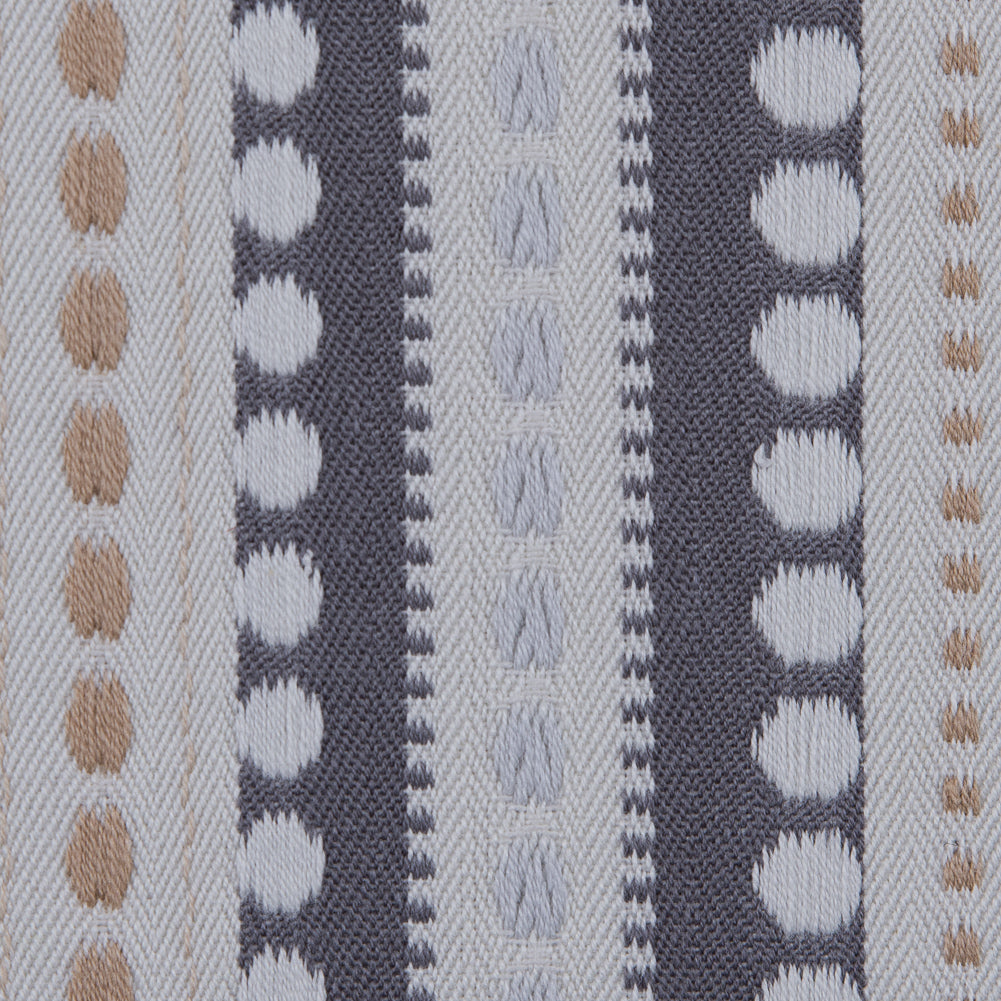 Dusk Tribal Striped Cotton Woven