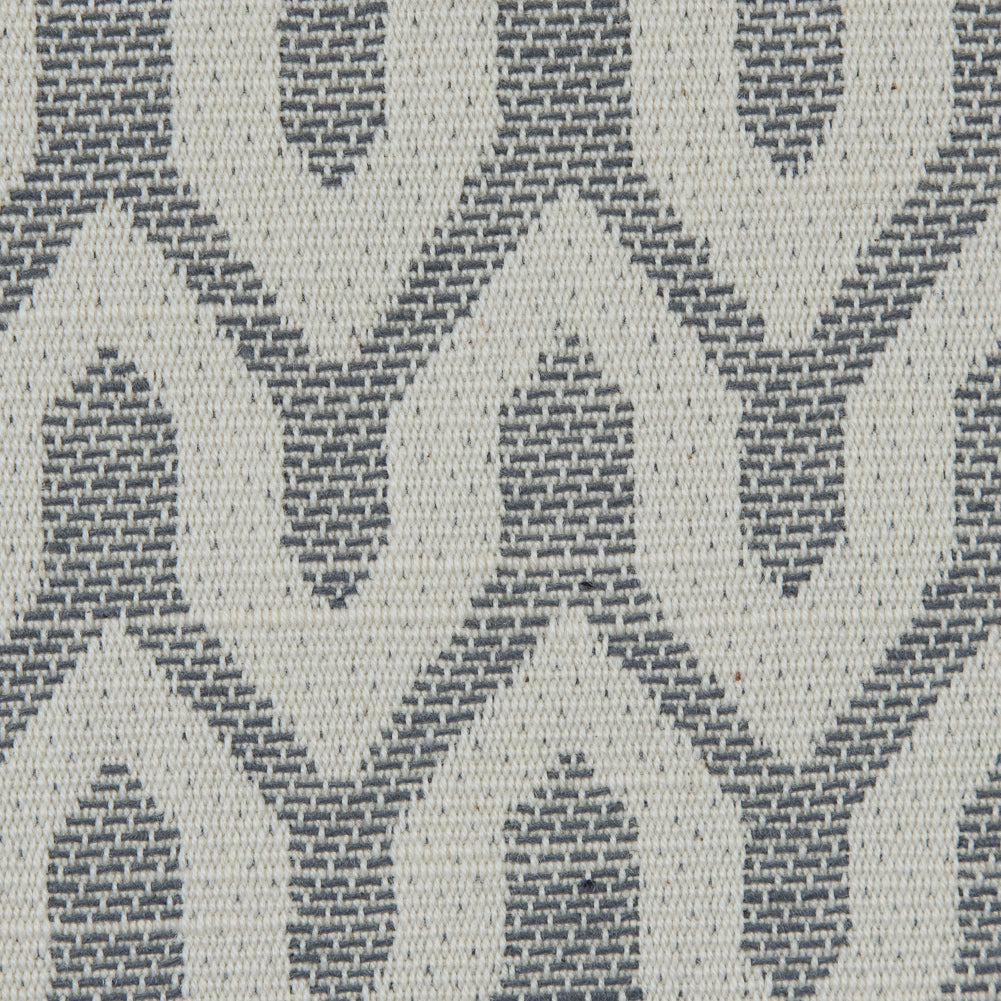 Driftwood Chevron Slubbed Cotton Woven