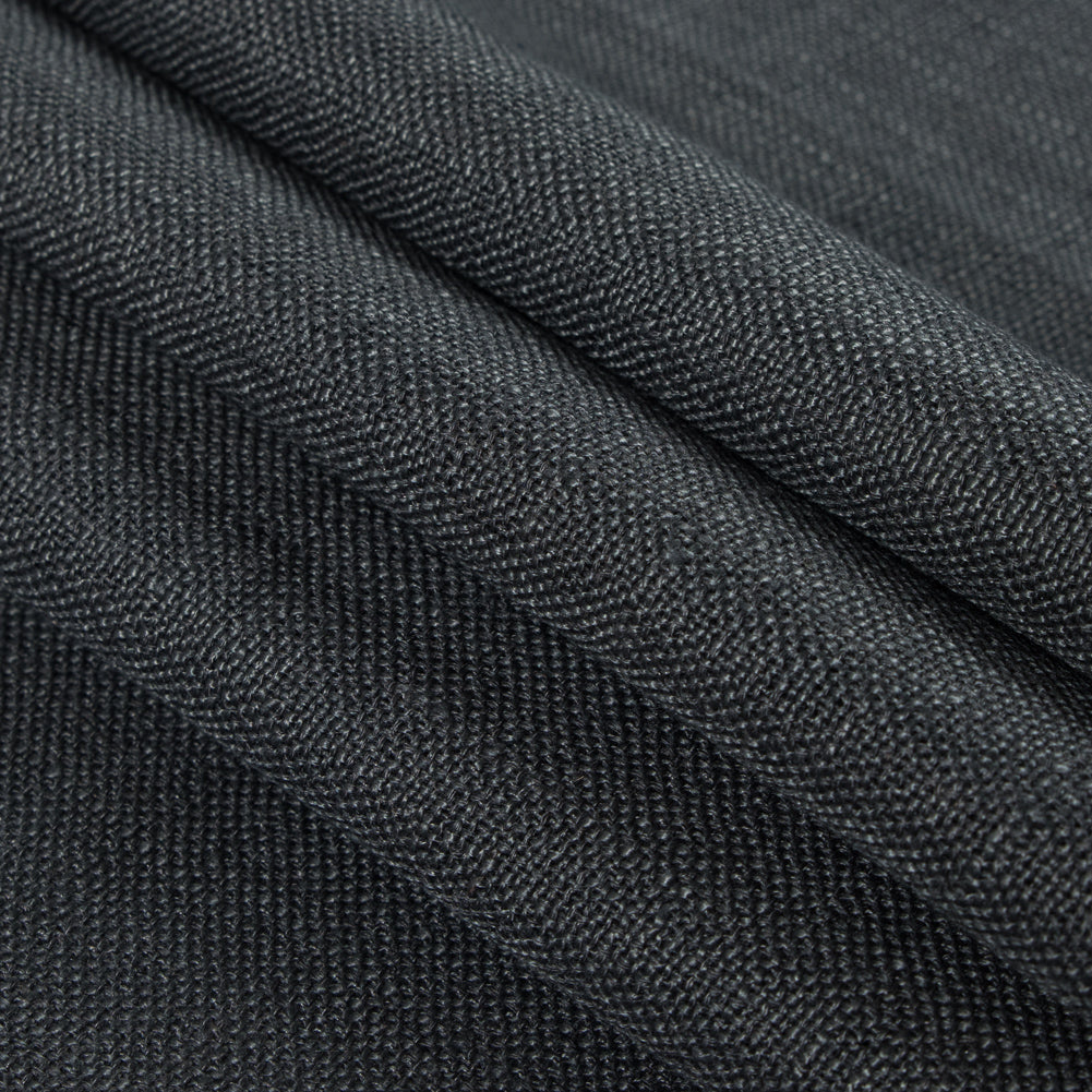 Steel Polyester-Linen Blend