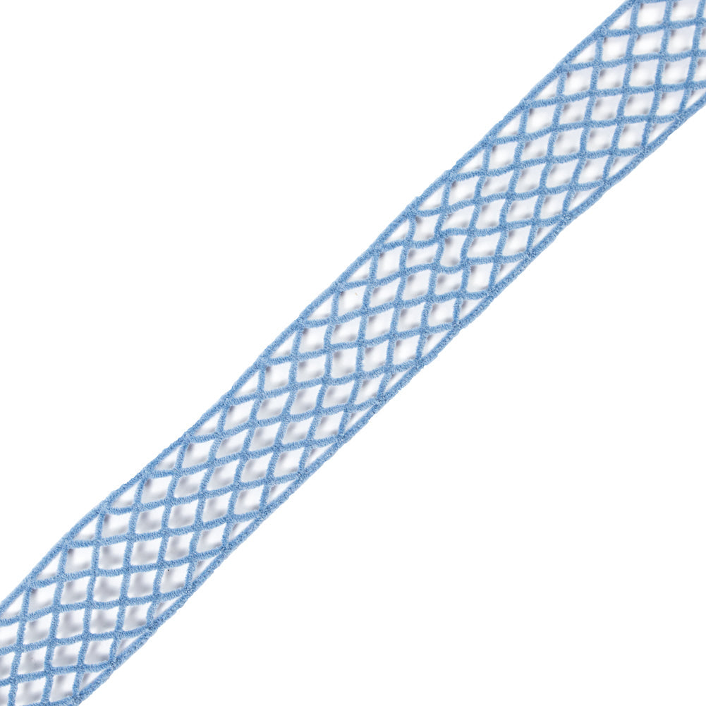 Azul Criss Cross Chenille Trim - 2"