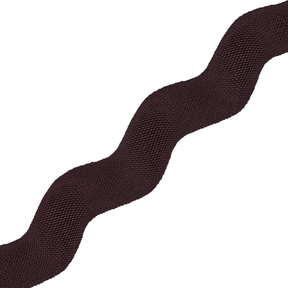 Brown Woven Jumbo Ric Rac - 2"