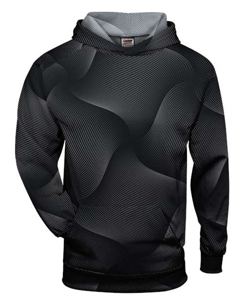 Badger Youth Warp Hooded Long Sleeve T-Shirt