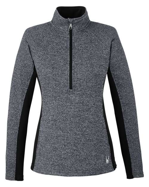 Spyder Women's Constant Half-Zip Sweater Fleece Pullover