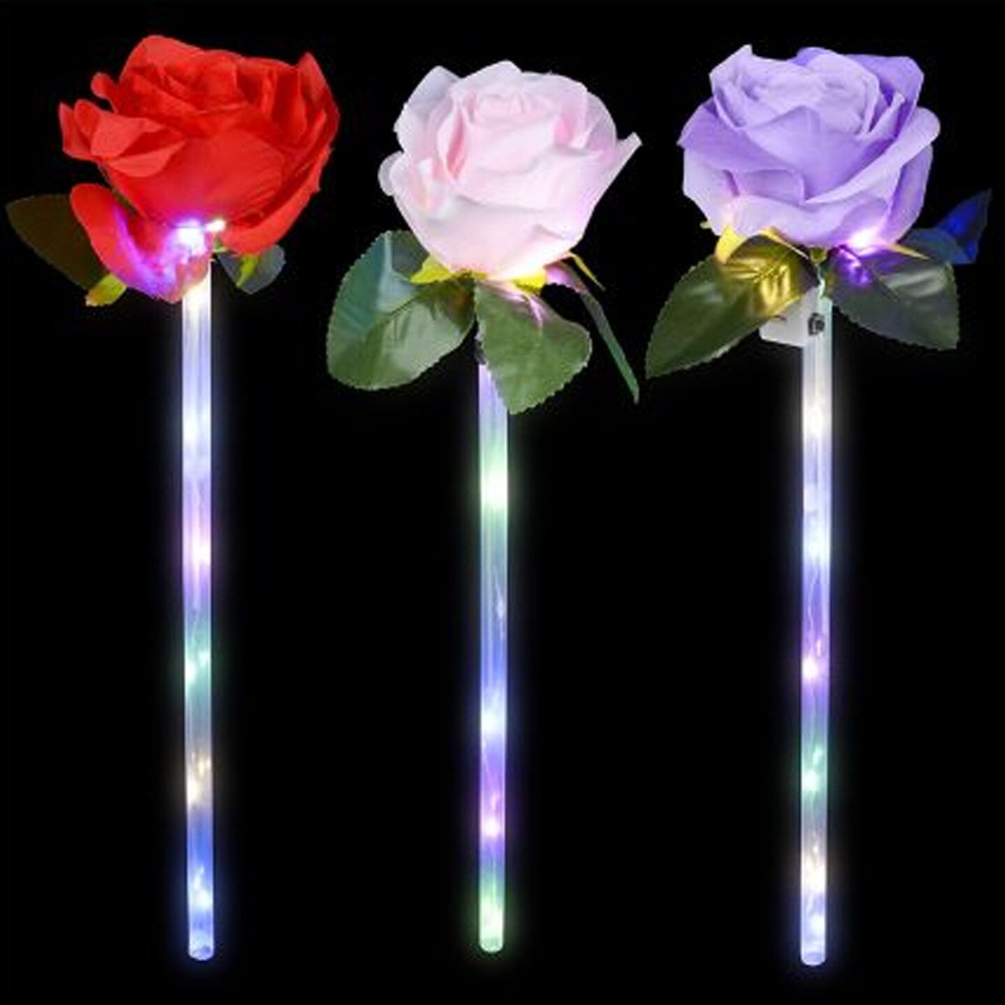 Light Up Rose Wand