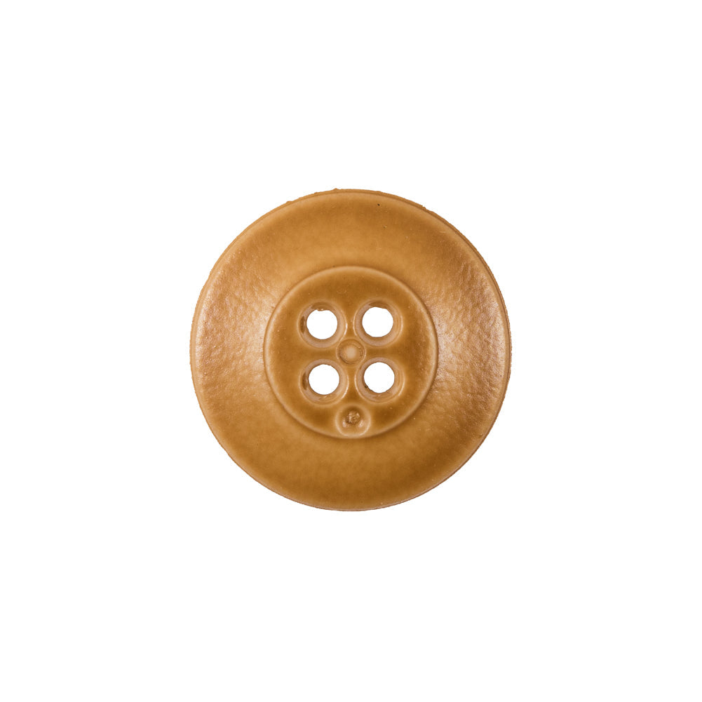 Italian Light Brown 4-Hole Plastic Button -32L/20mm
