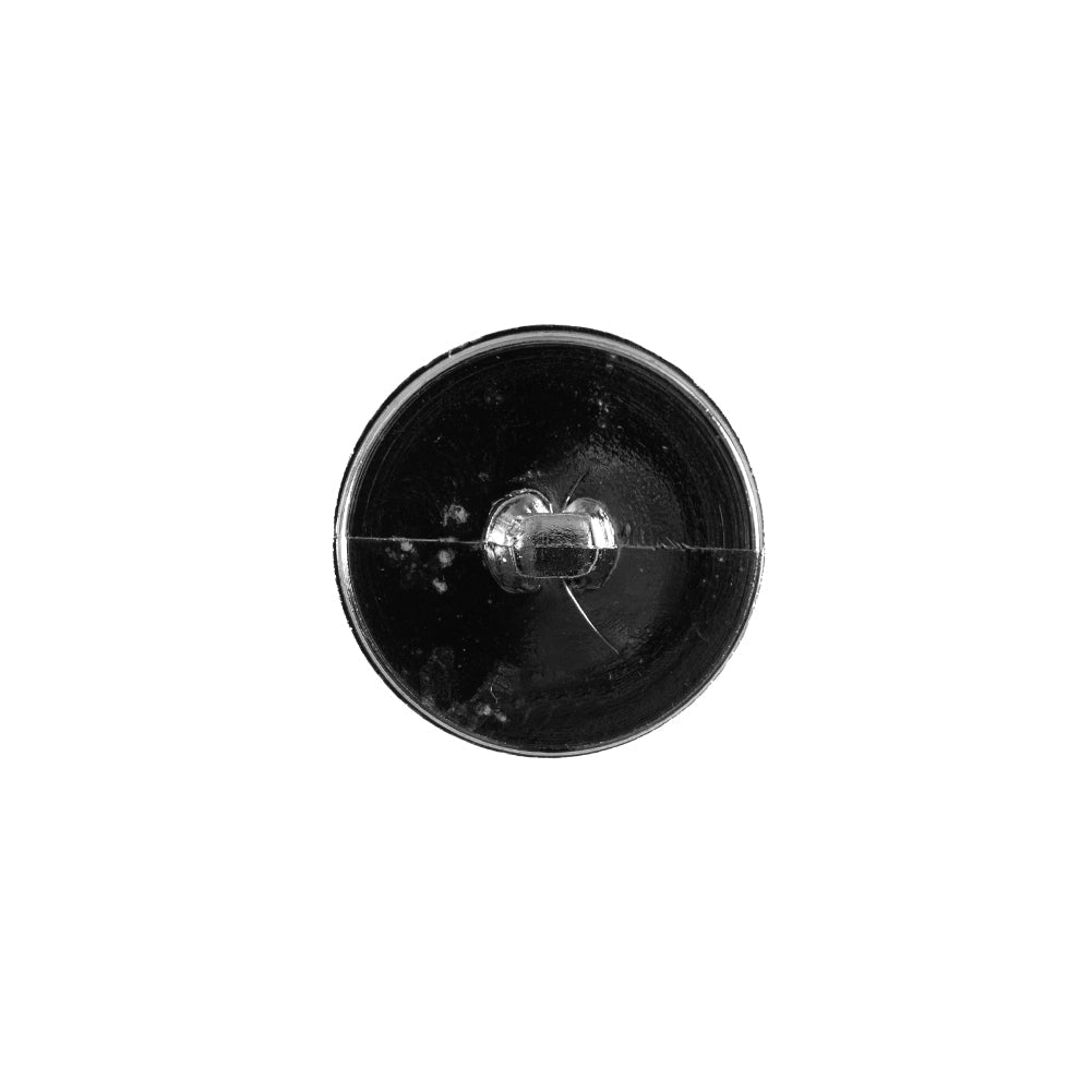 Italian Silver Basketwoven Plastic Button - 24L/15mm