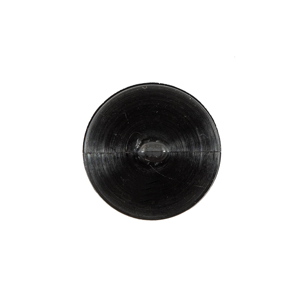 Italian Black and White Novelty Plastic Button - 32L/20mm