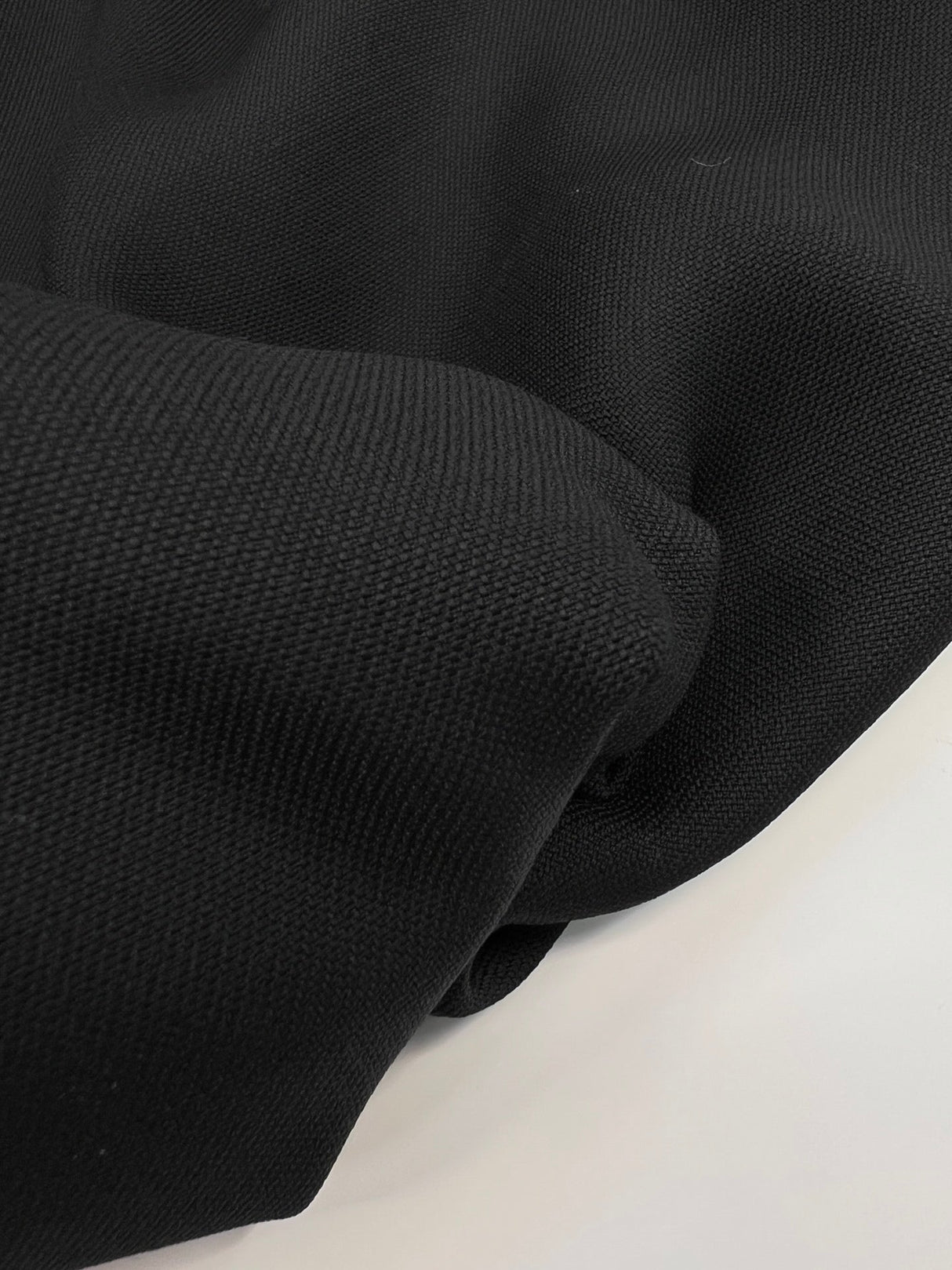 Cotton Viscose Crepe Black