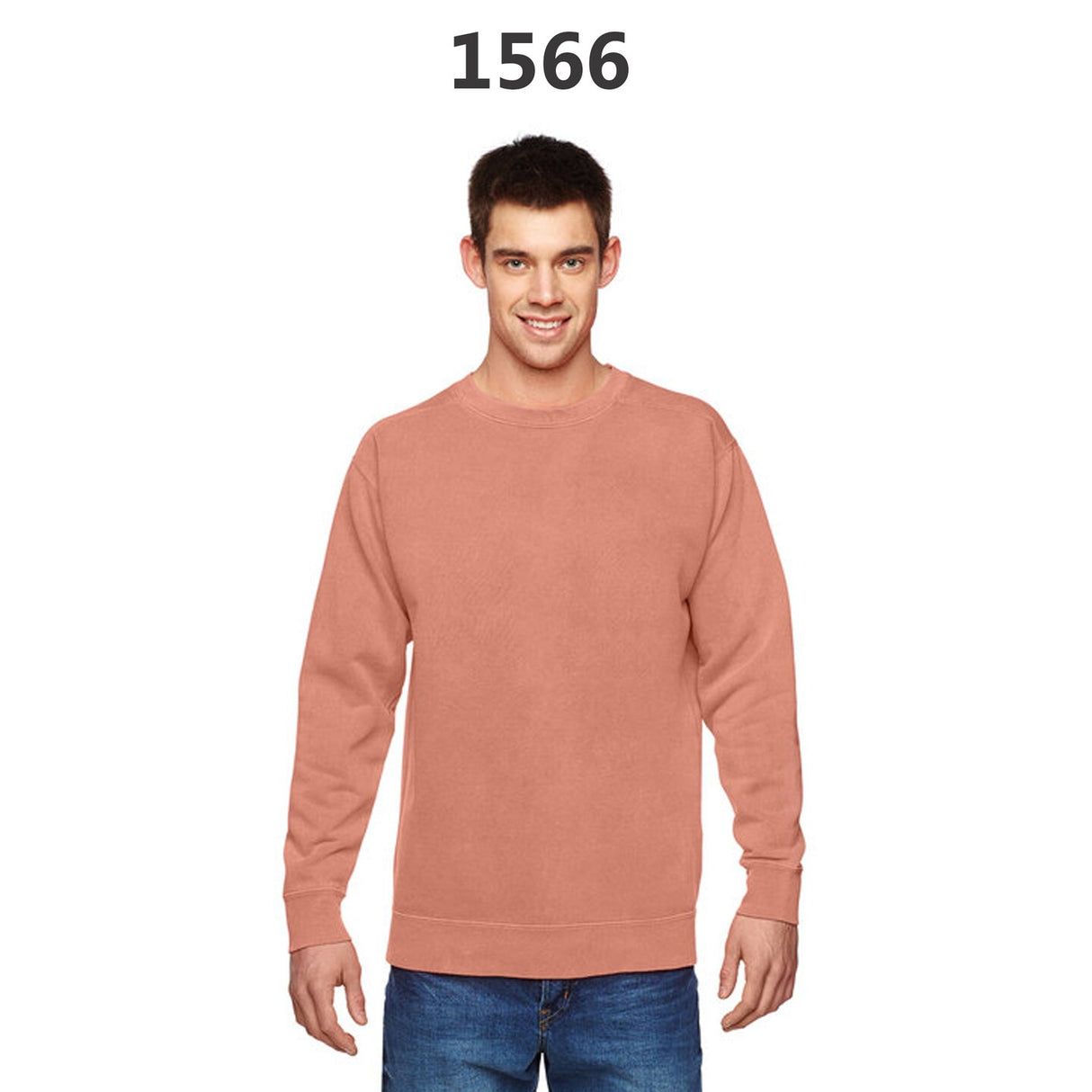 Comfort Colors® Crewneck Long Sleeve Sweatshirt