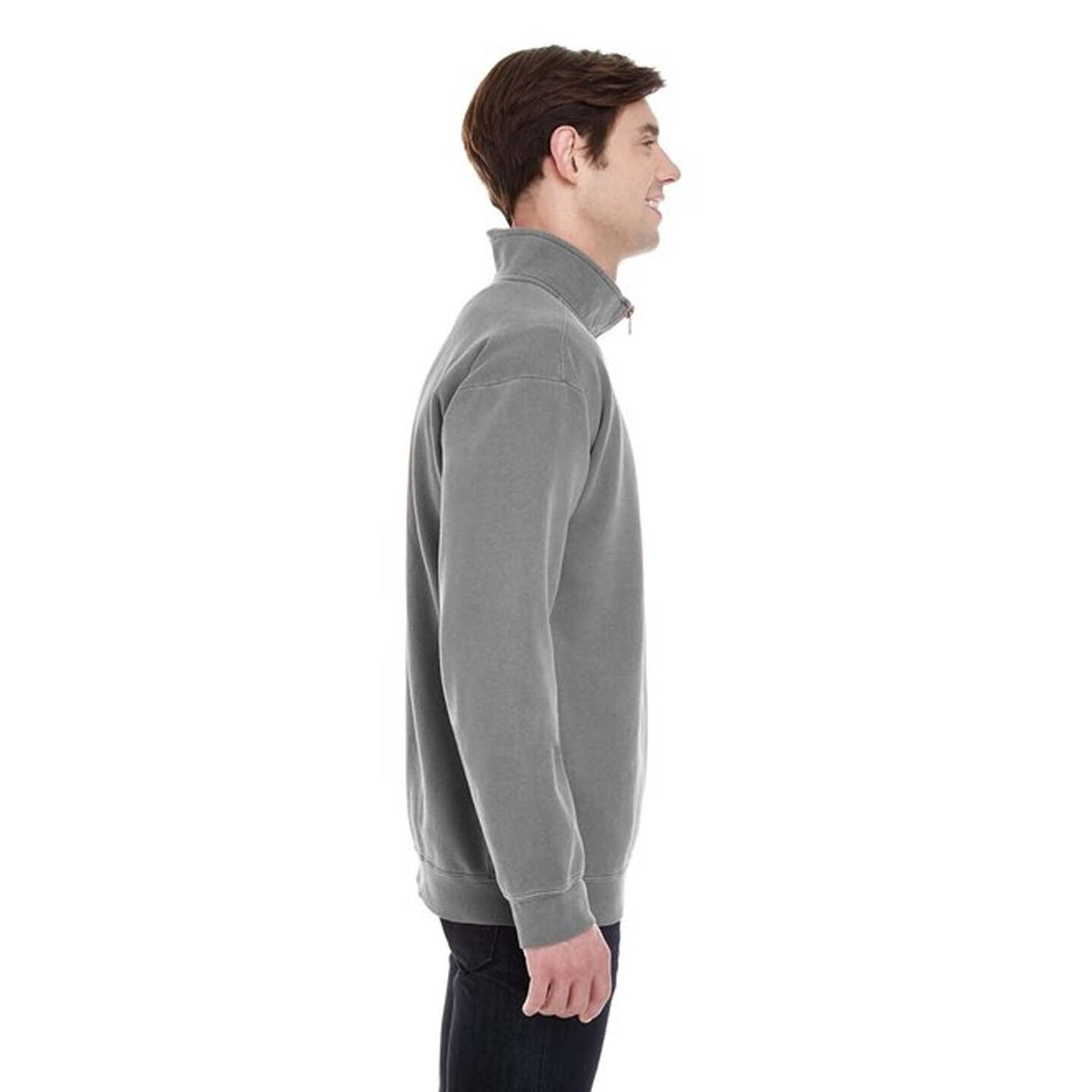 Comfort Colors® Stylish Quarter Zip Sweatshirt