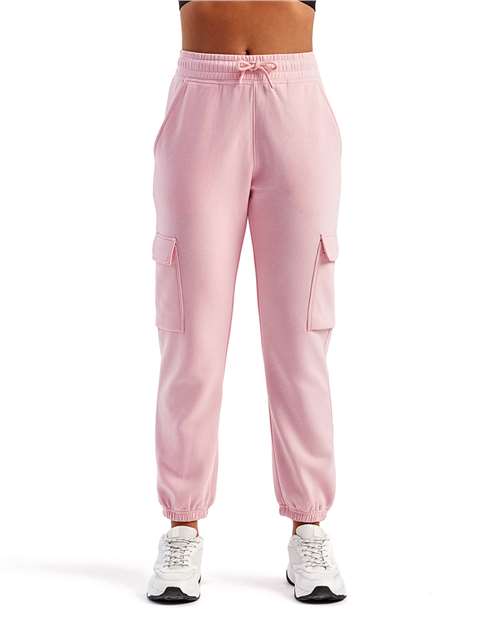 Unisex Cotton Blend Riley Cargo Joggers with Fleece & Utility Pockets