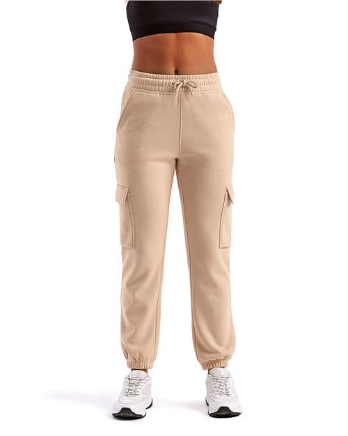 Unisex Cotton Blend Riley Cargo Joggers with Fleece & Utility Pockets