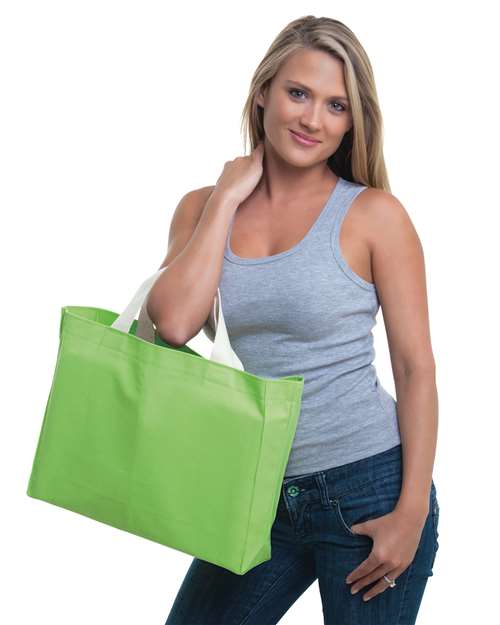 Bayside USA-Made Canvas Medium Gusset Tote Bag