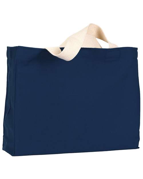 Bayside USA-Made Canvas Medium Gusset Tote Bag
