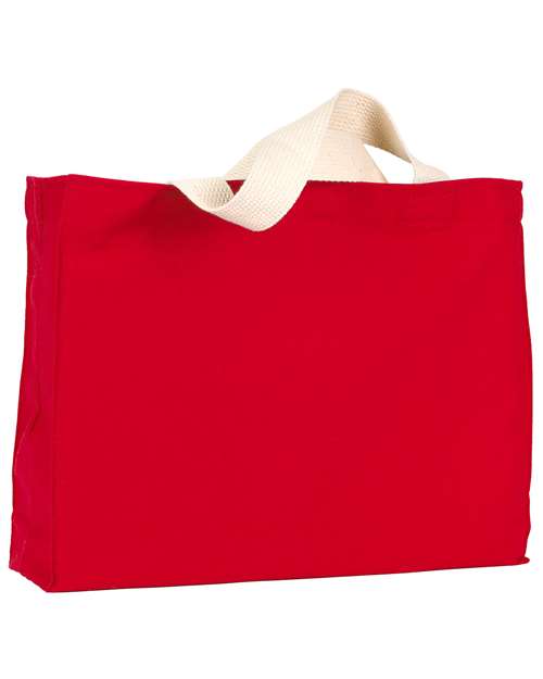 Bayside USA-Made Canvas Medium Gusset Tote Bag