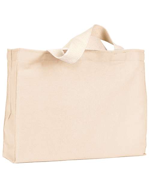 Bayside USA-Made Canvas Medium Gusset Tote Bag