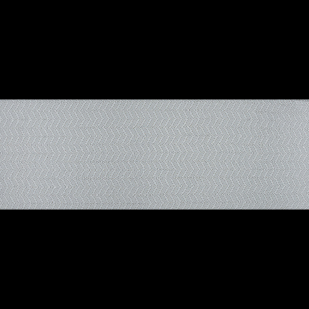 Gray Foliage Quilted Matelasse