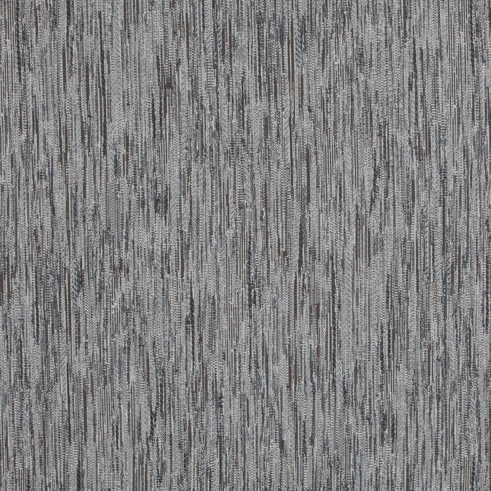 Gray Striated Upholstery Woven