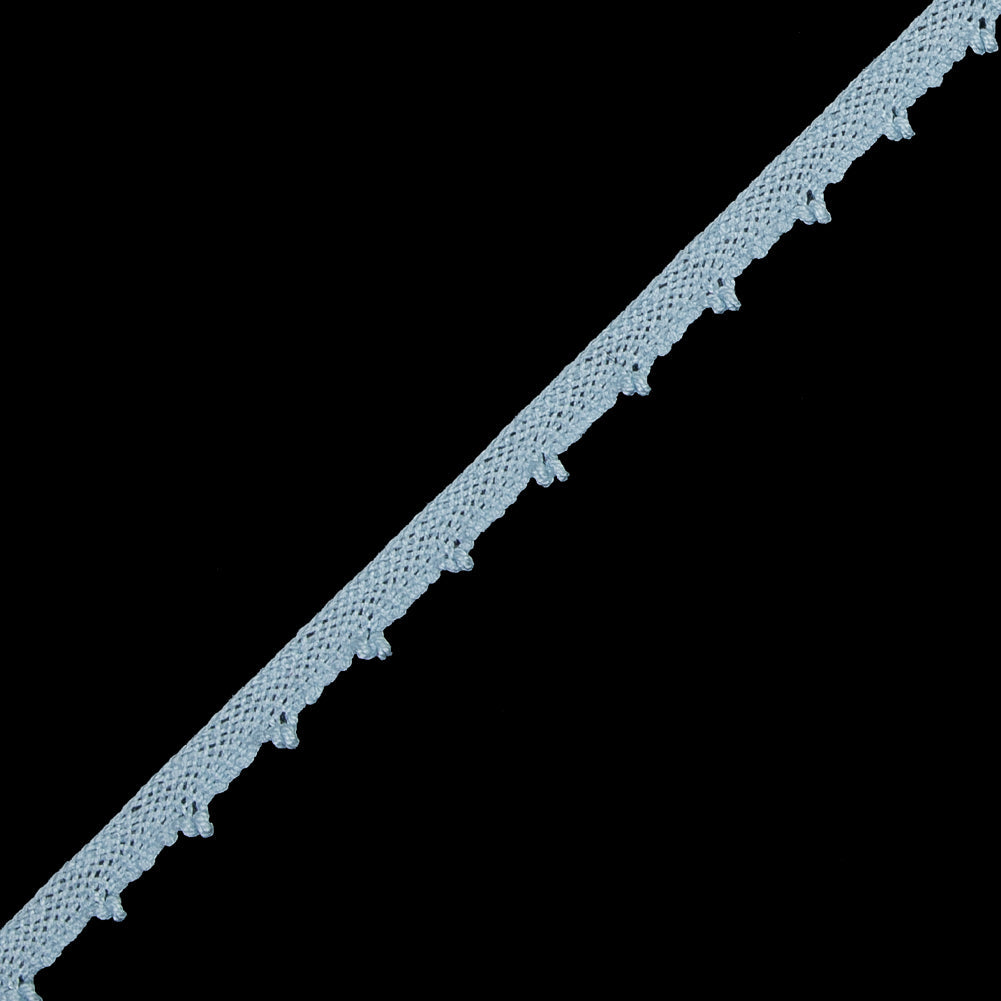 Sky Blue European Crochet Trim - 0.25"