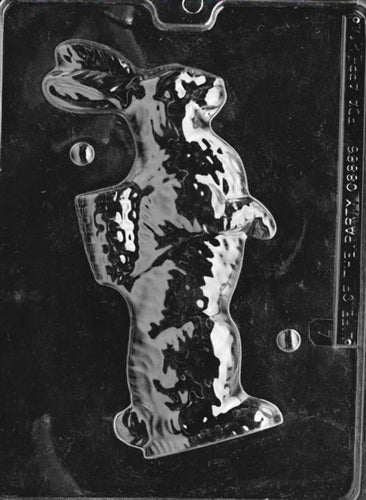 3D Bunny w/ Basket Chocolate Mold - Side A