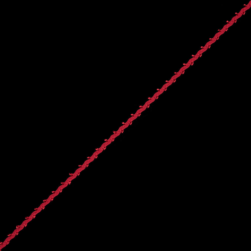 Red European Crochet Trim - 0.25"