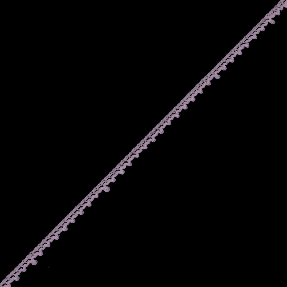 European Light Pink Dainty Crochet Trim - 5/16"