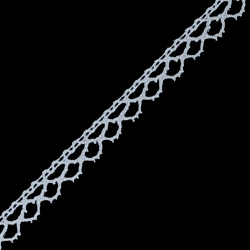 White European Cotton Crochet Trim - 0.375"