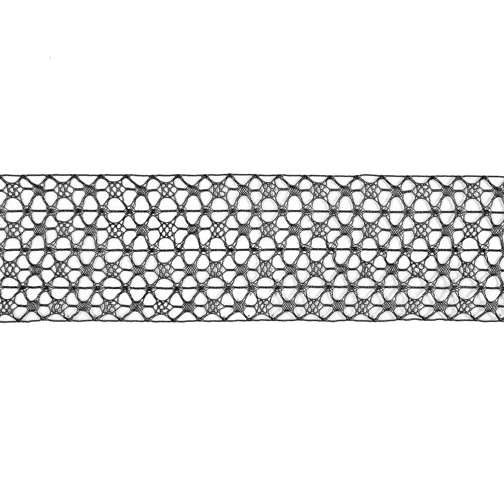 Black European Metallic Trim - 3"