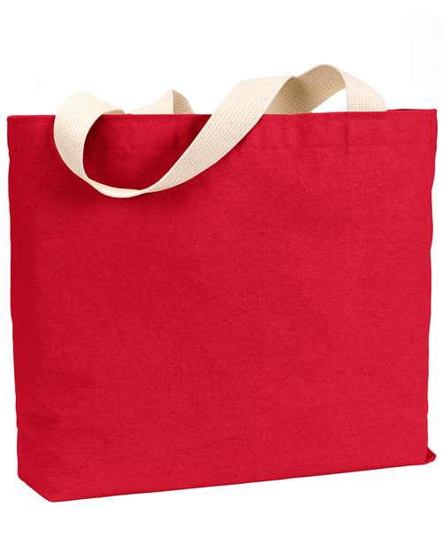 Bayside USA-Made Canvas Jumbo Tote Bag