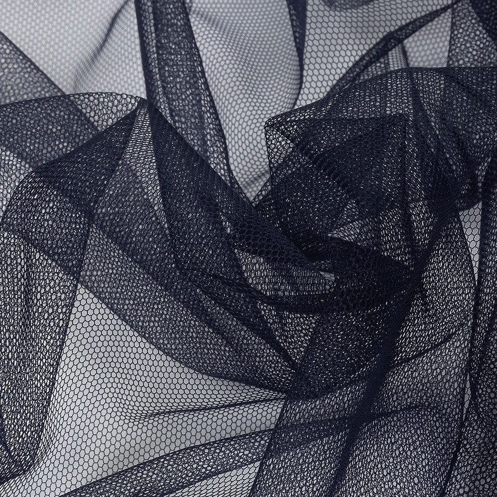 Soft Nylon Tulle - Midnight Navy - Leonardo Collection