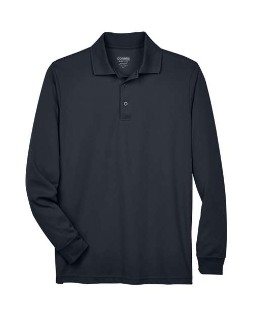 CORE365 Men's Pinnacle Performance Long Sleeve Piqué Polo