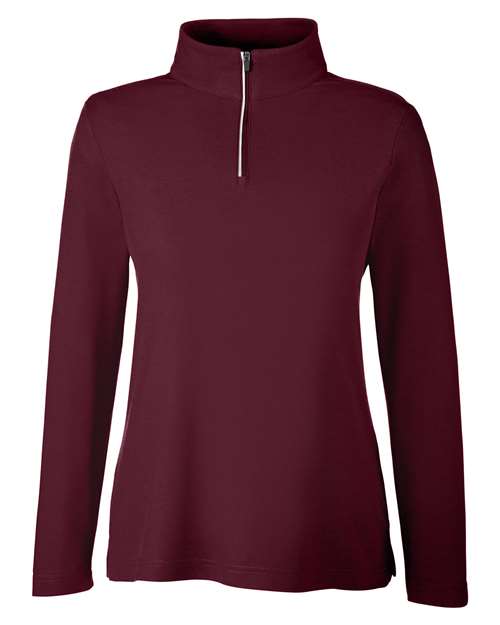 Women's Fusion ChromaSoft Pique Quarter-Zip Pullover
