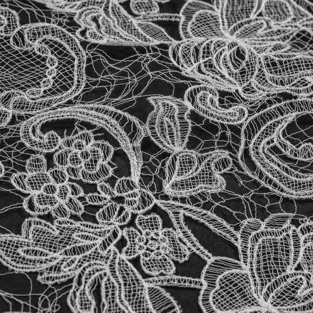 Couture Floral Lace - White