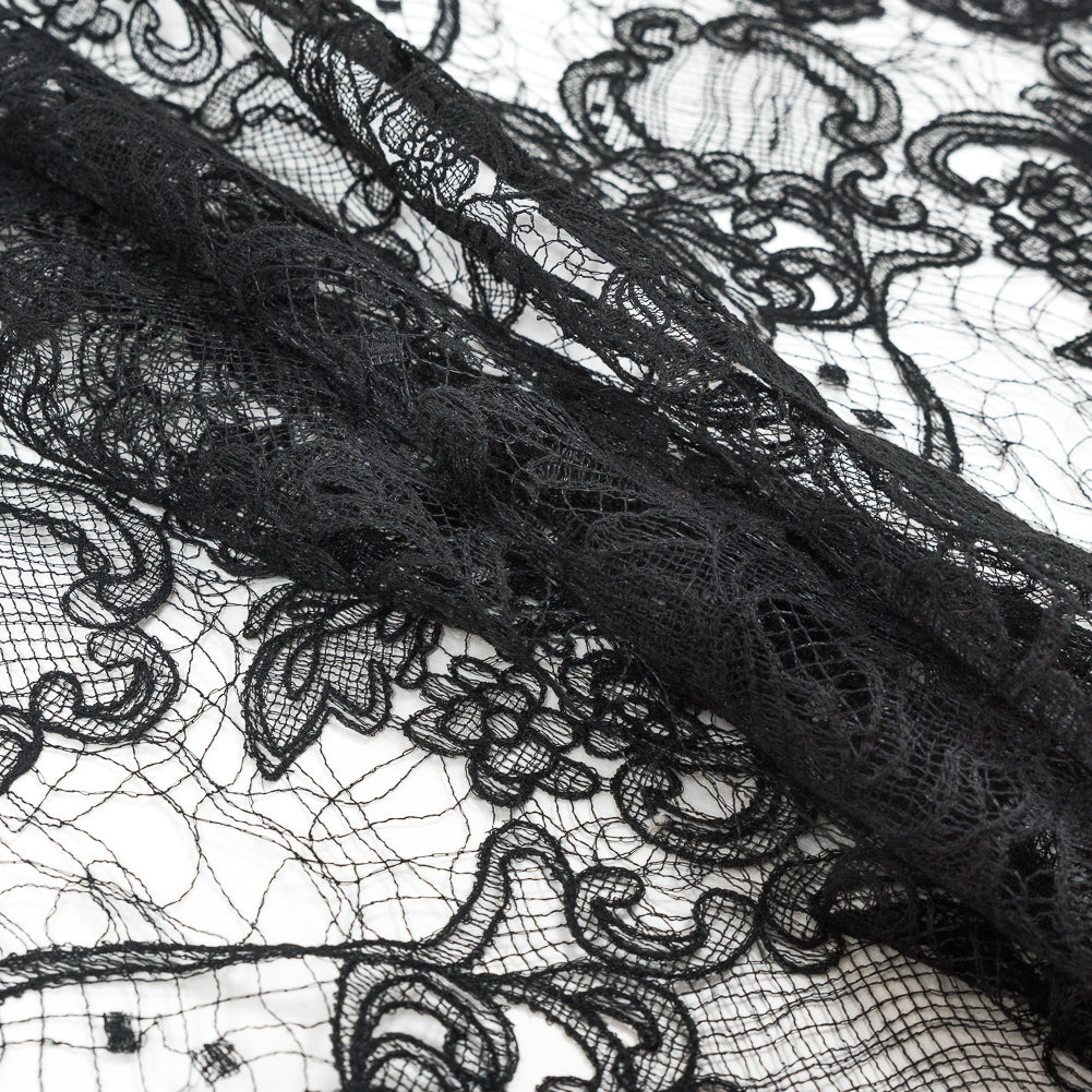 Couture Floral Lace - Black