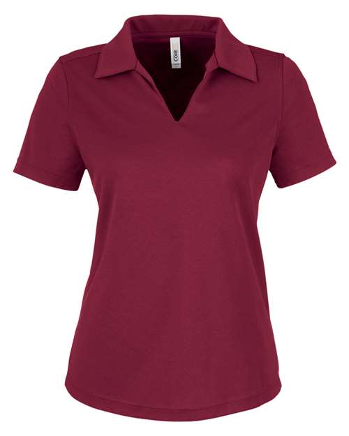 CORE365 Women's Market Snag Protect Mesh Polo