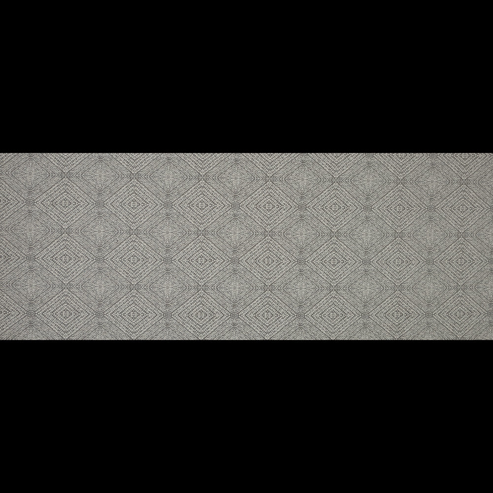 Shale Diamond Patterned Upholstery Chenille