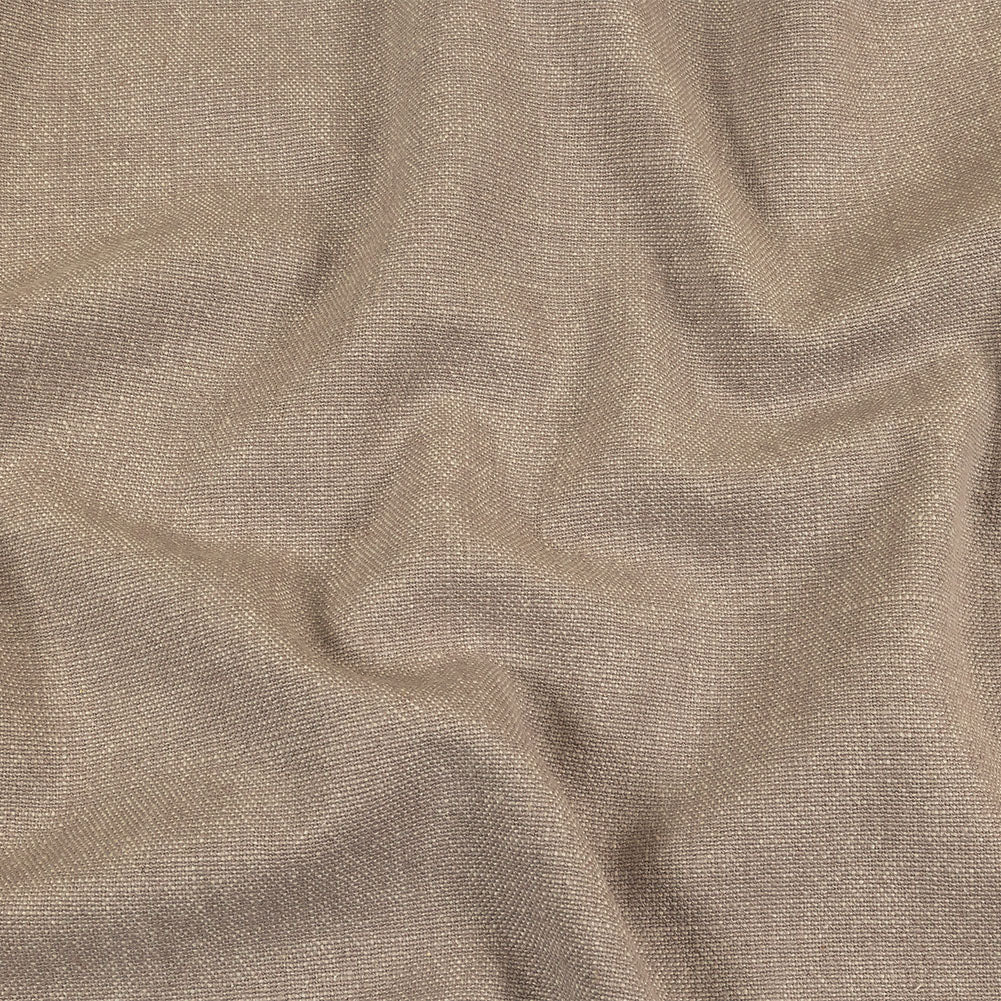 Pewter Rustic Cotton and Linen Woven