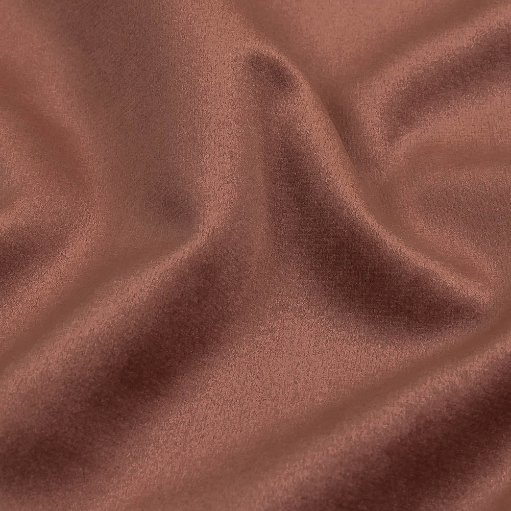 Mulberry Creamy Polyester Velvet