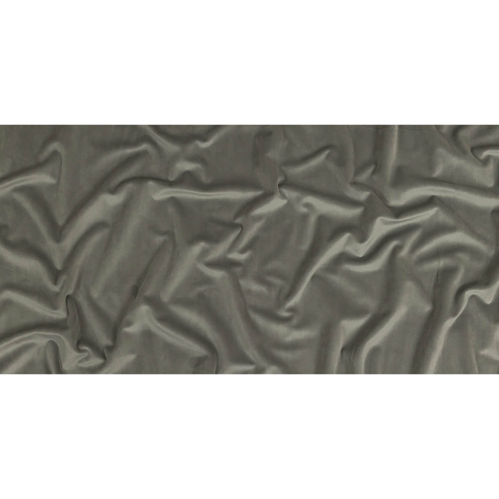 Nickel Creamy Polyester Velvet