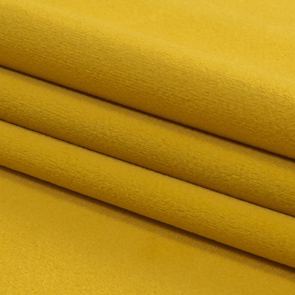 Victorian Gold Creamy Polyester Velvet