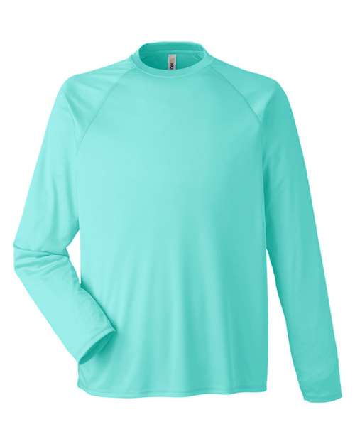 CORE365 Unisex Ultra UVP Marina Raglan Long Sleeve T-Shirt