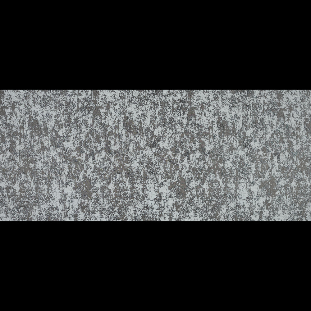 Pewter Metallic Marble Chenille
