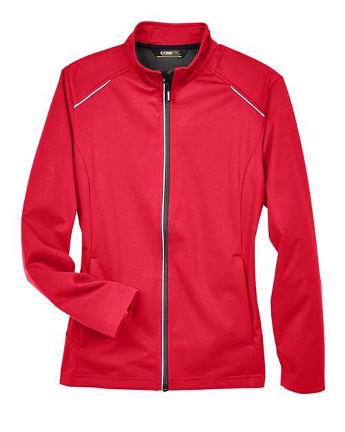 CORE365 Women's Techno Lite Three-Layer Knit Tech-Shell