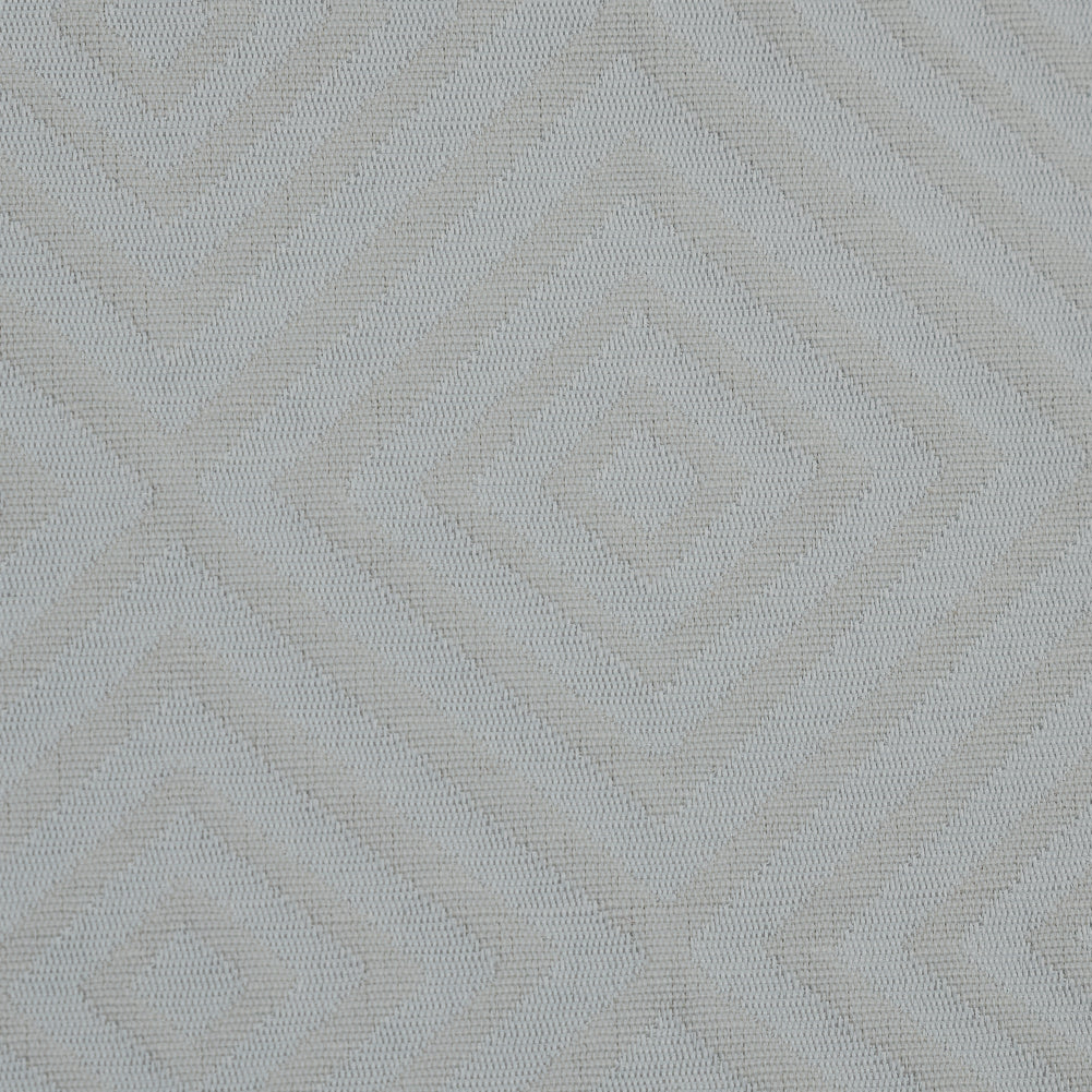 Off-White Diamond Patterned Jacquard