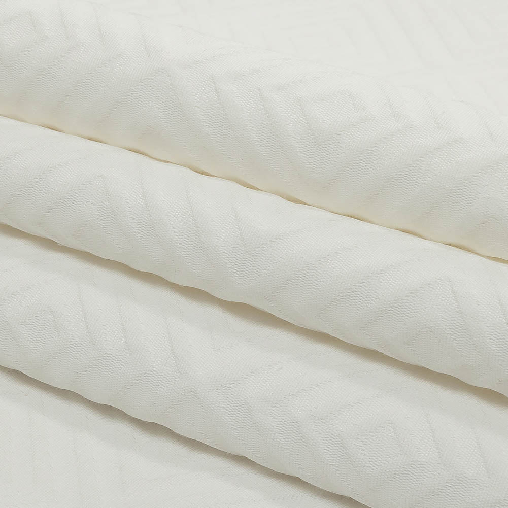 White Diamond Jacquard