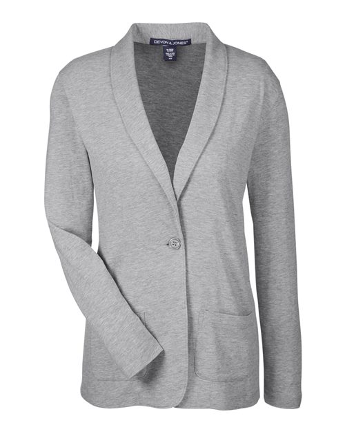 Devon & Jones Women's Perfect Fit Shawl Collar Cardigan