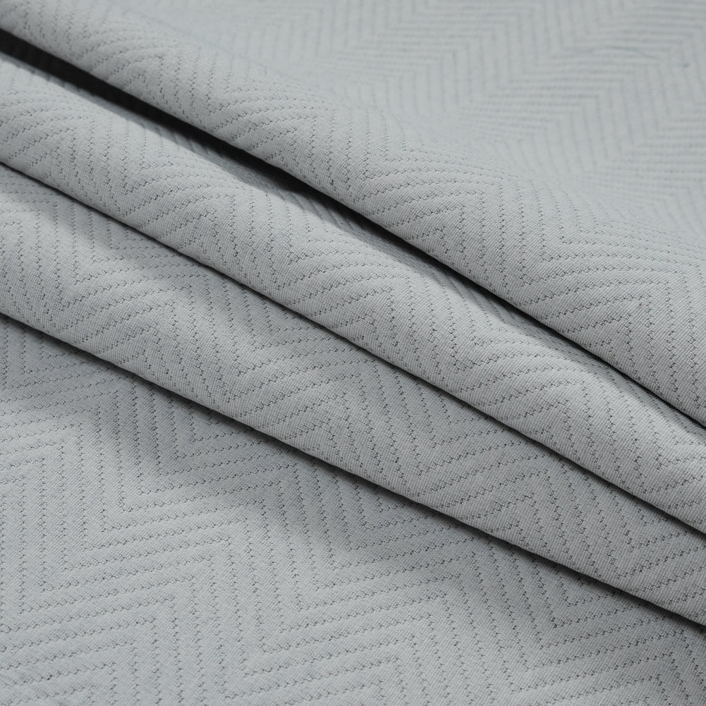 Off-White Chevron Upholstery Woven