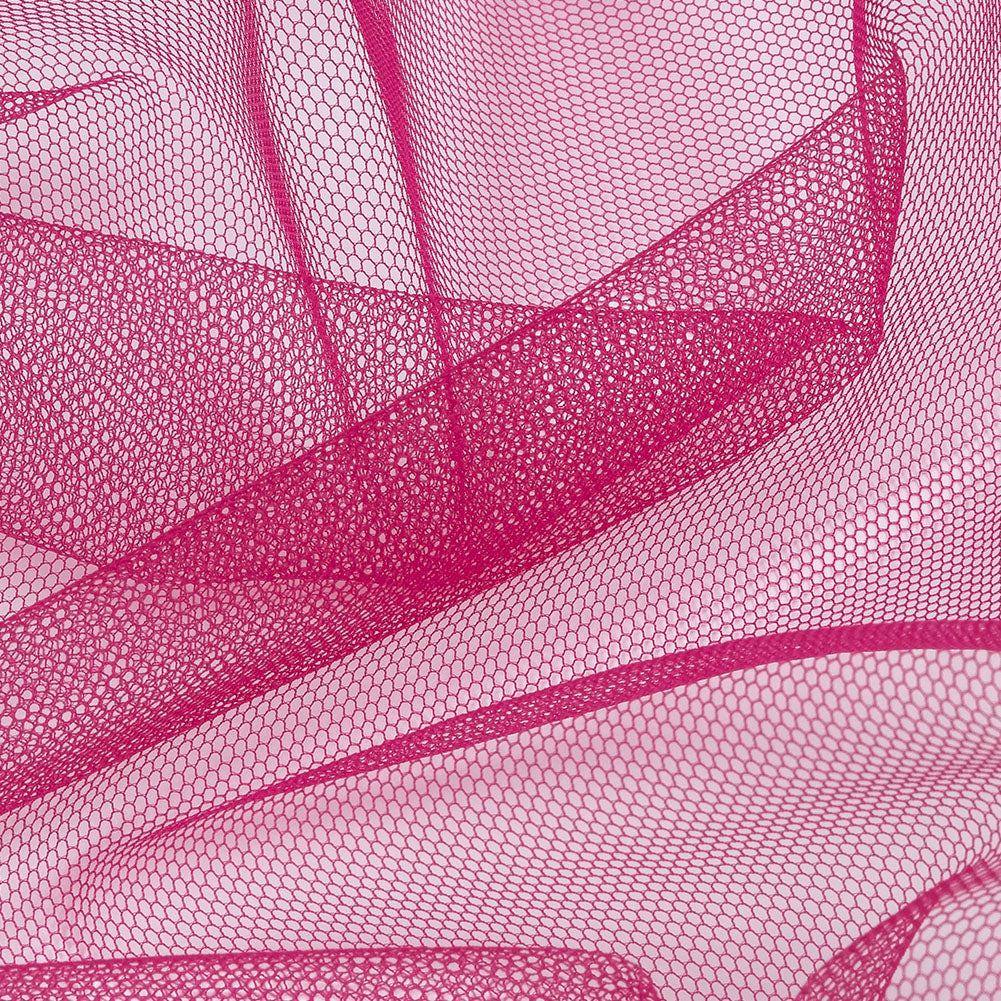 Soft Nylon Tulle - Dark Magenta - Leonardo Collection