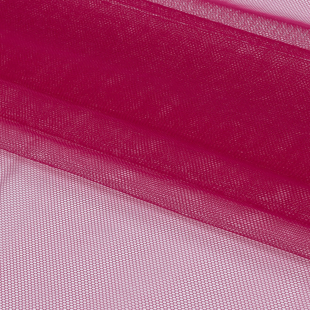 Soft Nylon Tulle - Dark Magenta - Leonardo Collection