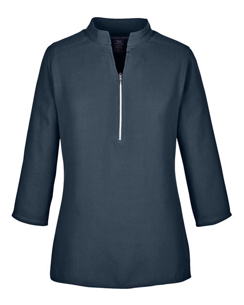 Devon & Jones Women's Perfect Fit™ Three-Quarter Sleeve Crepe Tunic